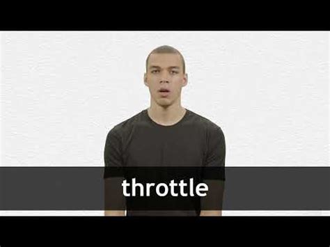 throttle meaning in tagalog|English .